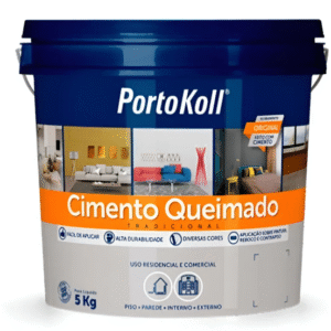 Cimento Queimado Portokoll 5kg - Geada