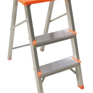 Escada Banqueta De Alumínio Com 3 Degraus Botafogo