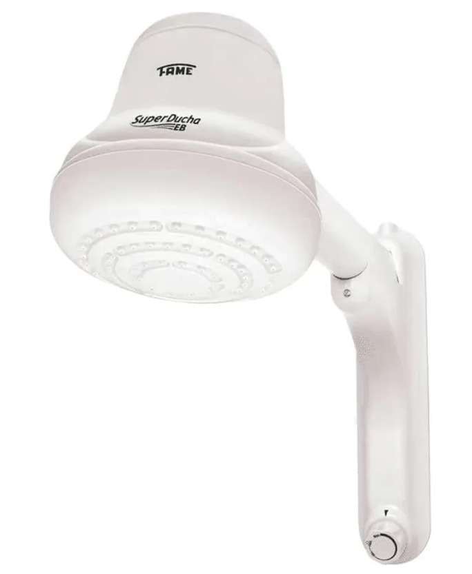 Chuveiro Super Ducha Eletrônica 4400w Fame - Branco 220v